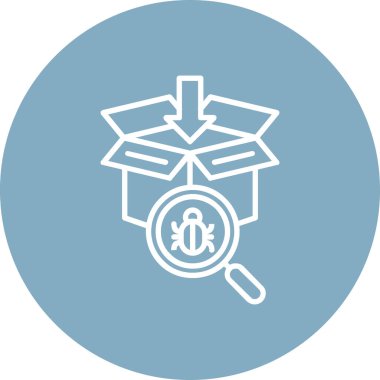 Modern simgenin vektör illüstrasyonu