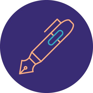 Modern simgenin vektör illüstrasyonu