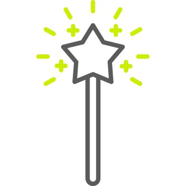 havai fişek simge vektör çizim