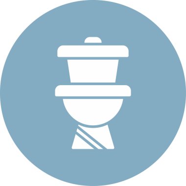 Banyo. Web simgesi basit tasarım