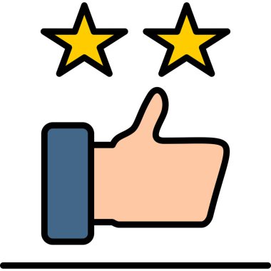 derecelendirme geribildirim simgesi tam - özet biçimi