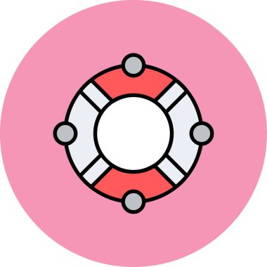 Simge vektör çizim şamandıra