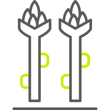 Bahçe araçları simgesinin vektör illüstrasyonu