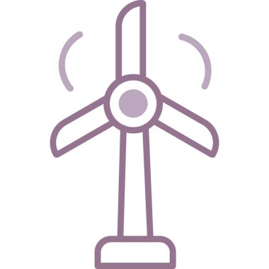 Türbin. Web simgesi basit illüstrasyon