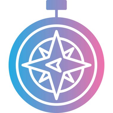 Vektör çizim Noel yıldız simgesi