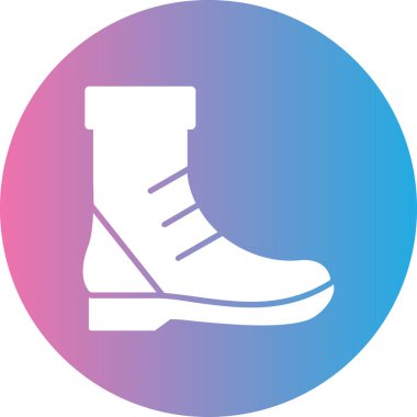 ayakkabı ikonu vektör illüstrasyonu