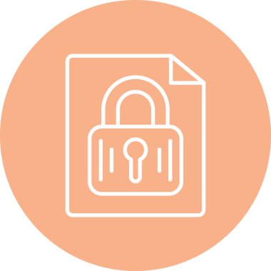 Modern simgenin vektör illüstrasyonu