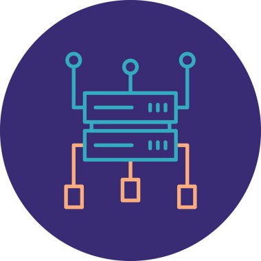 Seo simgesinin vektör illüstrasyonu