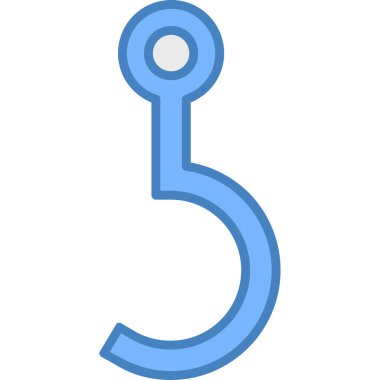 f çizgi filminin vektör illüstrasyonu