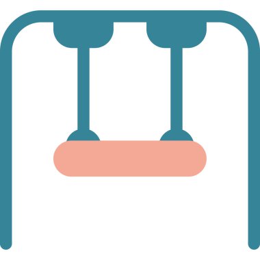 Sandalye mobilya ev simgesi düz stil