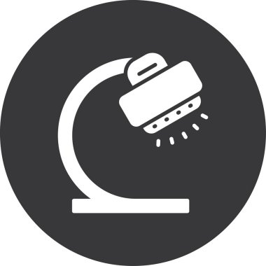 Tek bir temizleyici simgesinin vektör illüstrasyonu