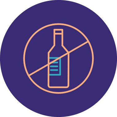 vektör şarap simgesi illüstrasyonu