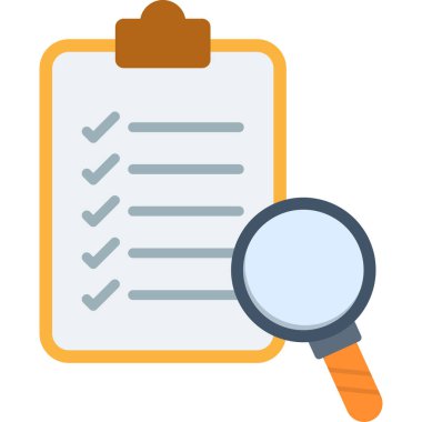 Kontrol listesi vektör tasarımlı pano