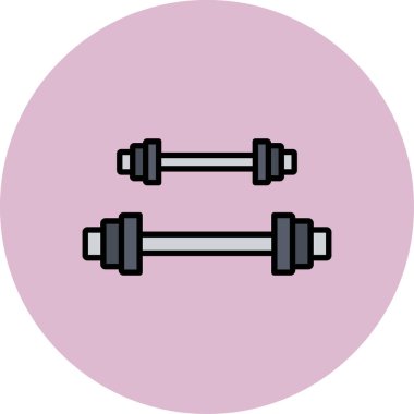 Halter. Web simgesi basit illüstrasyon