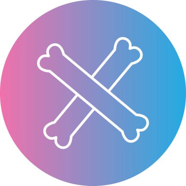 Köpek simgesinin vektör illüstrasyonu