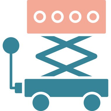 Kamyon. Web simgesi basit illüstrasyon