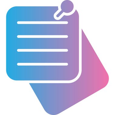 Belge simgesinin vektör illüstrasyonu