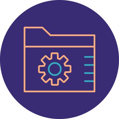 seo modern simgesinin vektör illüstrasyonu