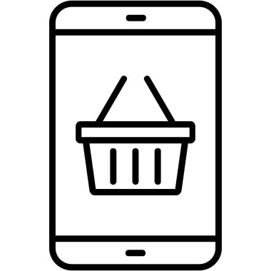 Alışveriş arabası. Basit tasarım