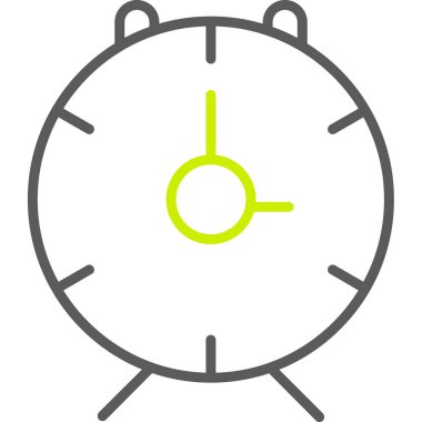 saat web simgesi basit tasarım