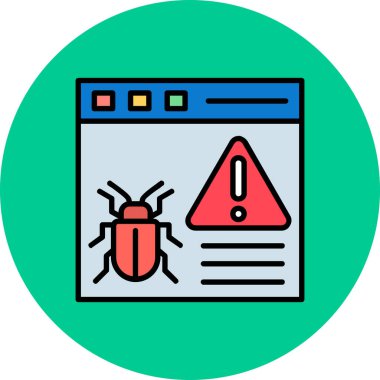 hata uyarı vektör simgesi