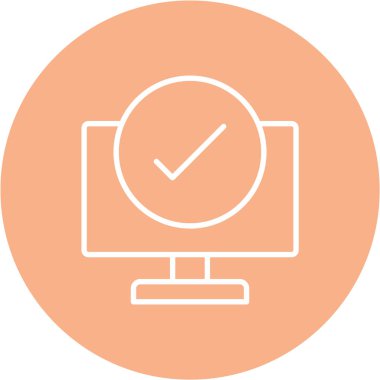 Saat simgesinin vektör illüstrasyonu