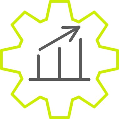 Bar grafik çizelgesi. Web simgesi