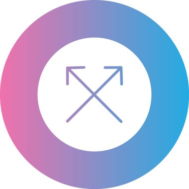 ok simgesi vektör illüstrasyonu