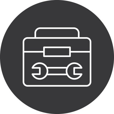 Pil simgesinin vektör illüstrasyonu