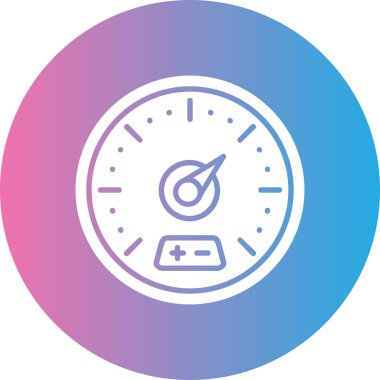 Arabalı bir simgenin vektör illüstrasyonu