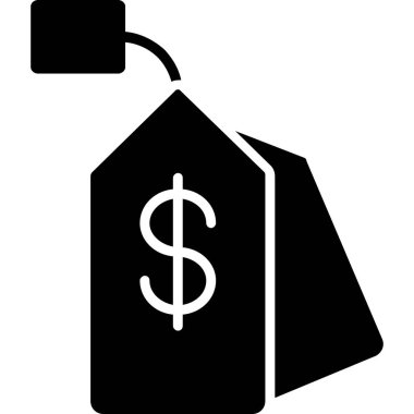 Dolar sembollü fiyat etiketi