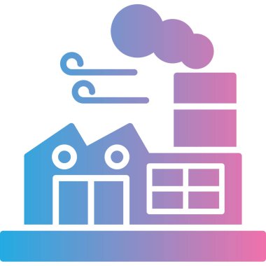 Bir ev simgesinin vektör illüstrasyonu