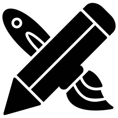 roket fırlatma simgesi