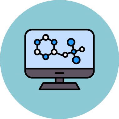 bilgisayar simgesi vektör illüstrasyonu