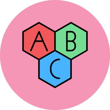 Vektör illüstrasyonu, simge ögesi arkaplanı