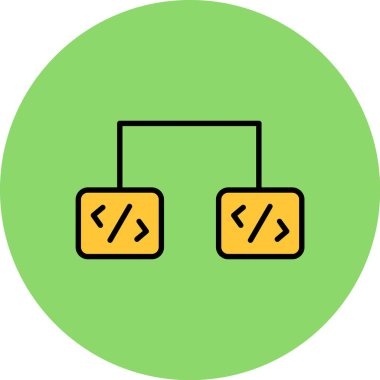 Web tasarım ve geliştirme simgesi, vektör illüstrasyonu