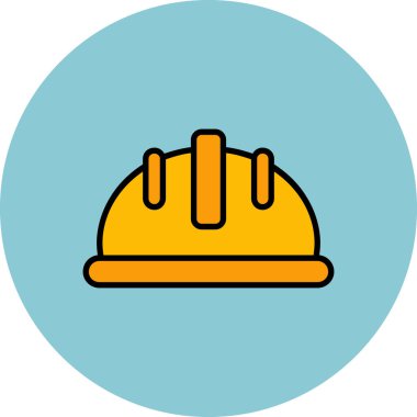 Şapka. Web simgesi basit illüstrasyon