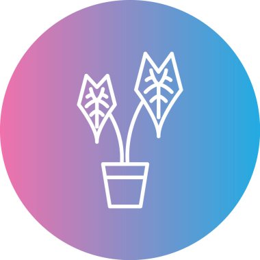 Bir ağacın vektör illüstrasyonu