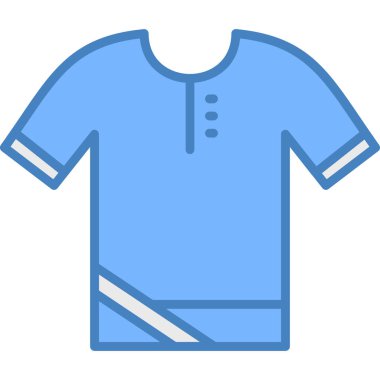 Gömlek. Web simgesi basit illüstrasyon