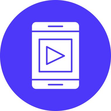 mobil simge vektör illüstrasyonu