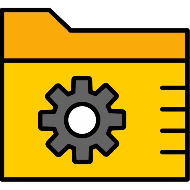 veri dizini vektör simgesi