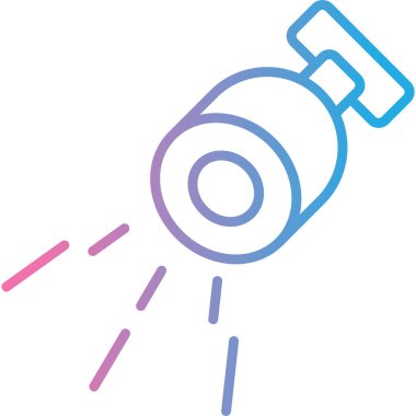 Fırça simgesi vektör illüstrasyonunu boya