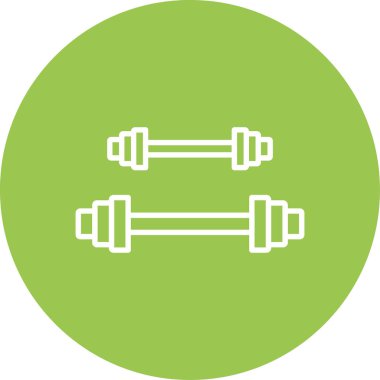 dambıl simgesi vektör illüstrasyonu