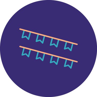 Bir b eksikliği simgesinin vektör çizimi