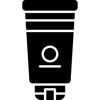 Kahve. Web simgesi basit tasarım