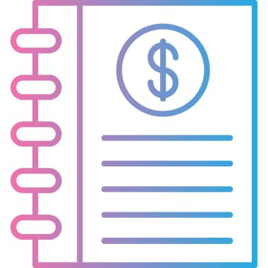 iş sözleşmesi ikonu vektör illüstrasyonu