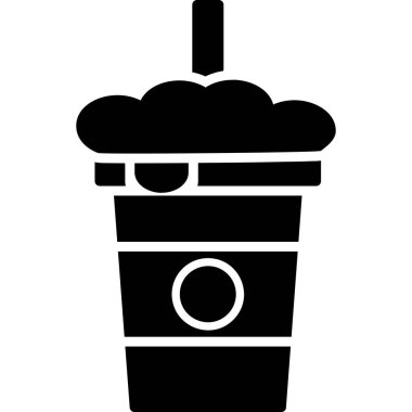 kahve fincanı ikonu vektör illüstrasyonu