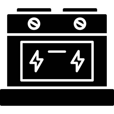 Güç. Web simgesi basit illüstrasyon