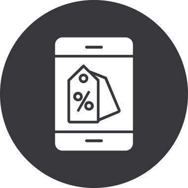 İndirim etiketi vektör illüstrasyonu