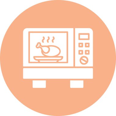 Gıda simgesinin vektör illüstrasyonu